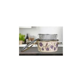 PR Home Fiorella Emaye 22 cm Kızartma Tenceresi