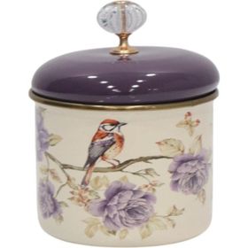 PR Home Fiorella Emaye Küçük Boy 10 cm Baharatlık Kavanoz