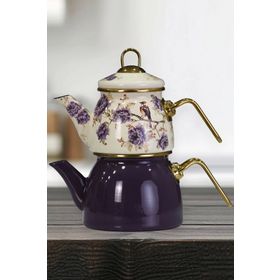 PR Home Fiorella Mini Model Emaye Çaydanlık