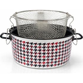 PR Home Forte Black Emaye 22 cm Kızartma Tenceresi