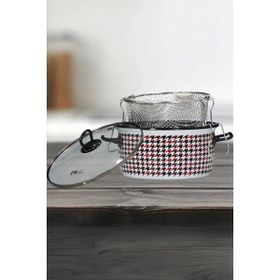 PR Home Forte Black Emaye 22 cm Kızartma Tenceresi