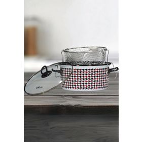 PR Home Forte Black Emaye 22 cm Kızartma Tenceresi