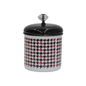 PR Home Forte Black Emaye Orta Boy 12 cm Baharatlık Kavanoz