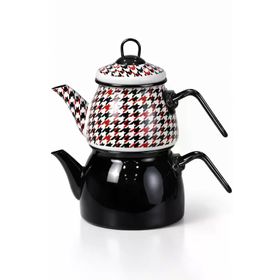 PR Home Forte Black Mini Model Emaye Çaydanlık