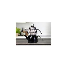 PR Home Forte Black Mini Model Emaye Çaydanlık
