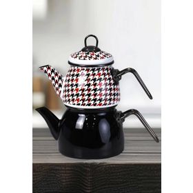 PR Home Forte Black Mini Model Emaye Çaydanlık