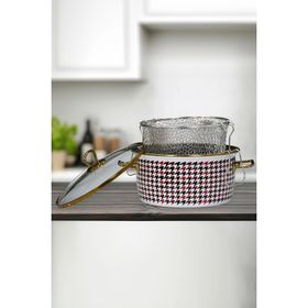 PR Home Forte Red Emaye 22 cm Kızartma Tenceresi
