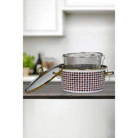 PR Home Forte Red Emaye 22 cm Kızartma Tenceresi