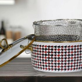 PR Home Forte Red Emaye 22 cm Kızartma Tenceresi