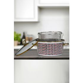 PR Home Forte Red Emaye 22 cm Kızartma Tenceresi