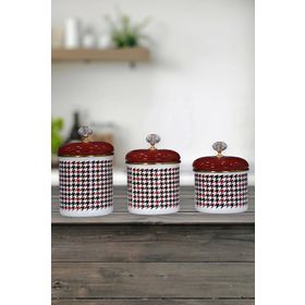 PR Home Forte Red Emaye Baharatlık Seti