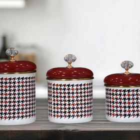 PR Home Forte Red Emaye Baharatlık Seti