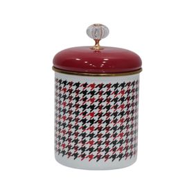 PR Home Forte Red Emaye Büyük Boy 14 cm Baharatlık Kavanoz