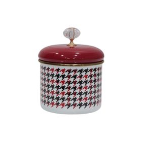 PR Home Forte Red Emaye Küçük Boy 10 cm Baharatlık Kavanoz