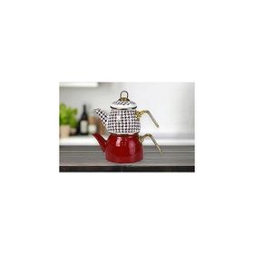 PR Home Forte Red Mini Model Emaye Çaydanlık