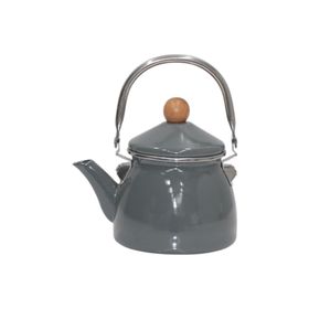 PR Home Gray Emaye Küçük 1.1 lt Demlik Kettle