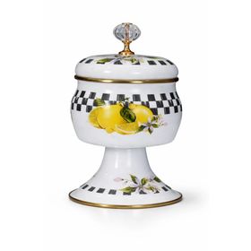 PR Home Lemon Emaye Ayaklı Şekerlik