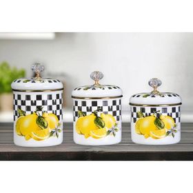 PR Home Lemon Emaye Baharatlık Seti