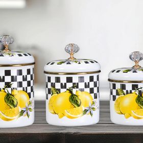 PR Home Lemon Emaye Baharatlık Seti