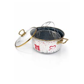 PR Home Love Emaye 22 cm Kızartma Tenceresi