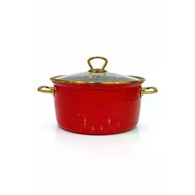 PR Home Red Emaye 22 cm Kızartma Tenceresi