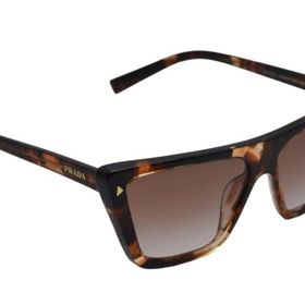 Prada 0PR 21ZS 07R0A6 55 Kahverengi Kadın Güneş Gözlüğü