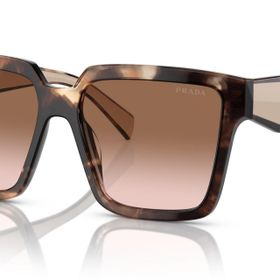 Prada 0PR 24ZS 07R0A6 56 Kahverengi Kadın Güneş Gözlüğü