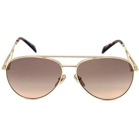 Prada 0PR 73ZS ZVN3D061 Altın Kadın Güneş Gözlüğü