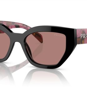 Prada 0PR A09S 12O10D 53 Siyah Kadın Güneş Gözlüğü