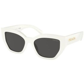 Prada 0PR A09S 1425S0 53 Beyaz Kadın Güneş Gözlüğü