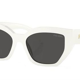 Prada 0PR A09S 1425S0 53 Beyaz Kadın Güneş Gözlüğü
