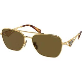 Prada 0PR A50S 5AK01T 59 Altın Kadın Güneş Gözlüğü