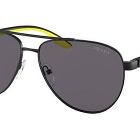 Prada 0PS 52YS 17G01V 61 Siyah Unisex Güneş Gözlüğü