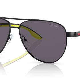 Prada 0PS 52YS 17G01V 61 Siyah Unisex Güneş Gözlüğü