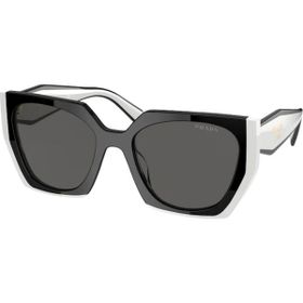 Prada 15WS 09Q-5S0 54-19 140 Siyah Beyaz Kadın Güneş Gözlüğü