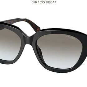 Prada 16XS 389-0A7 56-18 Siyah Kadın Güneş Gözlüğü
