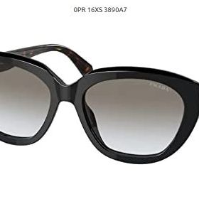 Prada 16XS 389-0A7 56-18 Siyah Kadın Güneş Gözlüğü
