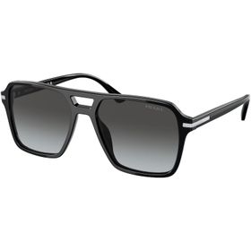 Prada 20YS 1AB06T 55-17 Siyah Erkek Güneş Gözlüğü