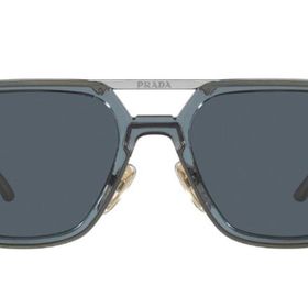 Prada 57ZS 19F09T 55 Mavi Köşeli Çerçeve Erkek Güneş Gözlüğü