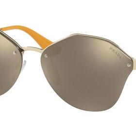 Prada 64TS ZVN1C0 66 Ekartman Altın Kadın Güneş Gözlüğü