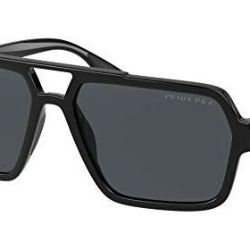 Prada Linea Rossa 01XS 1AB02G 59 Siyah Erkek Güneş Gözlüğü