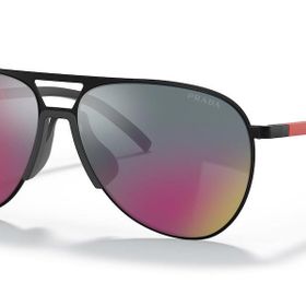 Prada Linea Rossa 51XS 1BO01M 59 Siyah Unisex Güneş Gözlüğü