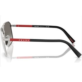 Prada Linea Rossa A50S 1BC02M Gümüş Erkek Güneş Gözlüğü