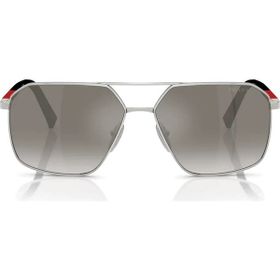 Prada Linea Rossa A50S 1BC02M Gümüş Erkek Güneş Gözlüğü