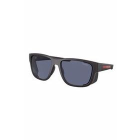 Prada Linea Rossa PS07WSDG009R59 Siyah Erkek Güneş Gözlüğü