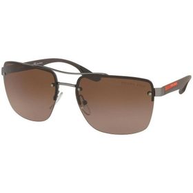 Prada Linea Rossa PS60US Gunmetal Erkek Güneş Gözlüğü