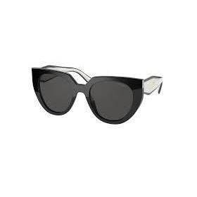 Prada PR 14WS 09Q5S0 52 Siyah Kadın Güneş Gözlüğü