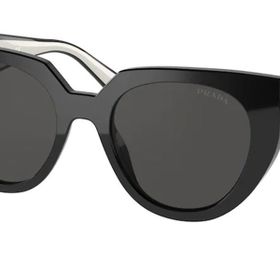 Prada PR 14WS 09Q5S0 52 Siyah Kadın Güneş Gözlüğü