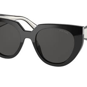 Prada PR 14WS 09Q5S0 52 Siyah Kadın Güneş Gözlüğü