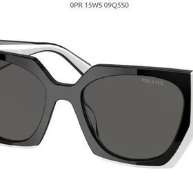 PRADA PR 15WS 09Q5S0 54 Kadın Çekik Güneş Gözlüğü